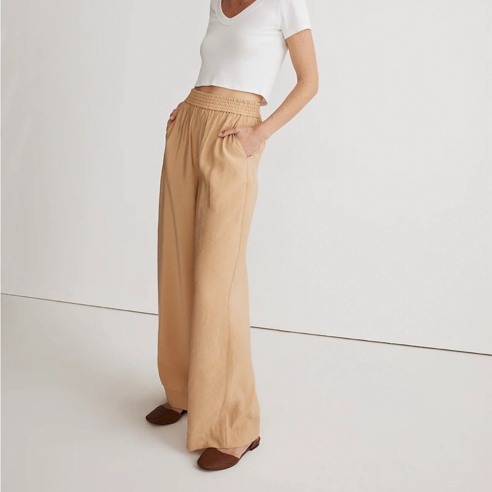 Madewell The Carley Wide-Leg Pant